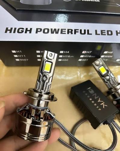 LED Headlight Pair (H4, H7, H11, H19)