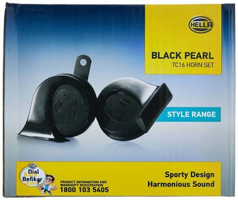Hella Horn Set- Black Pearl