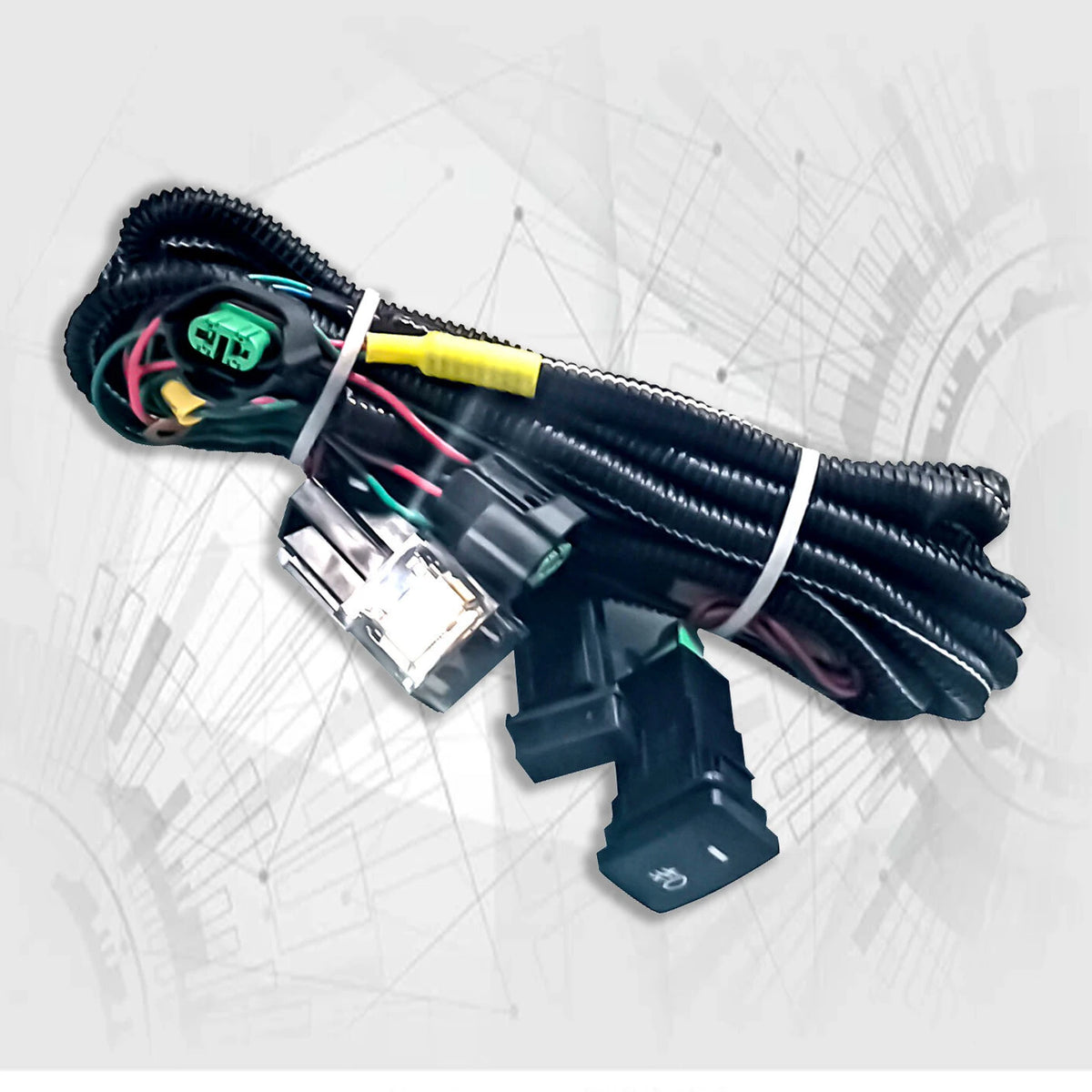 Fog Lamp Relay Wiring Kit - 070-WH-FFL-UNI