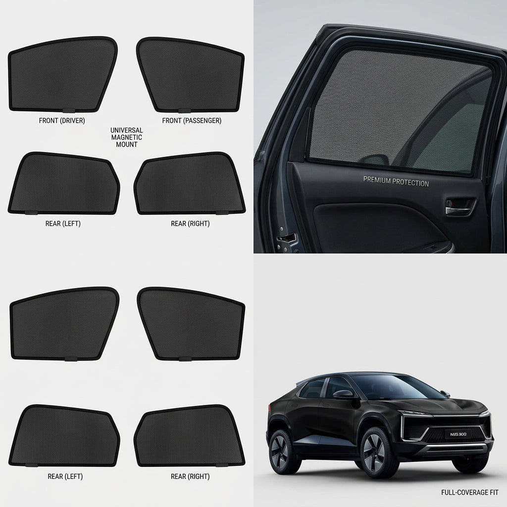 Magnetic car sun shades - general style reference 3