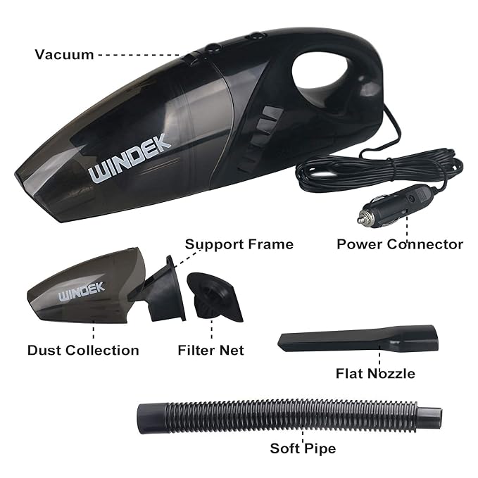Car Vacuum Cleaner - Windek 1001